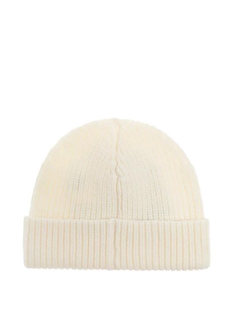 Off-White arrow-embellished ribbed beanie - Neutrals - zdjęcie produktu nr 2