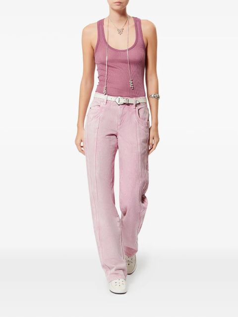 MARANT ÉTOILE Jaylis five-pockets jeans - Pink