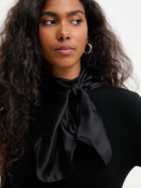 Answear.LAB sweter damski kolor czarny lekki