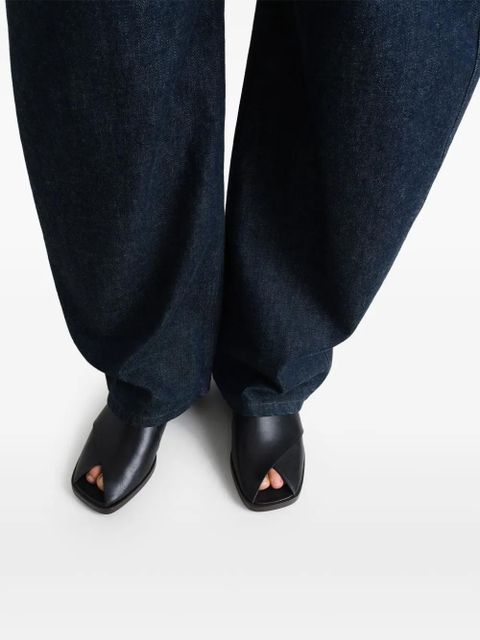 LEMAIRE Cross sandals - Black - zdjęcie produktu nr 2