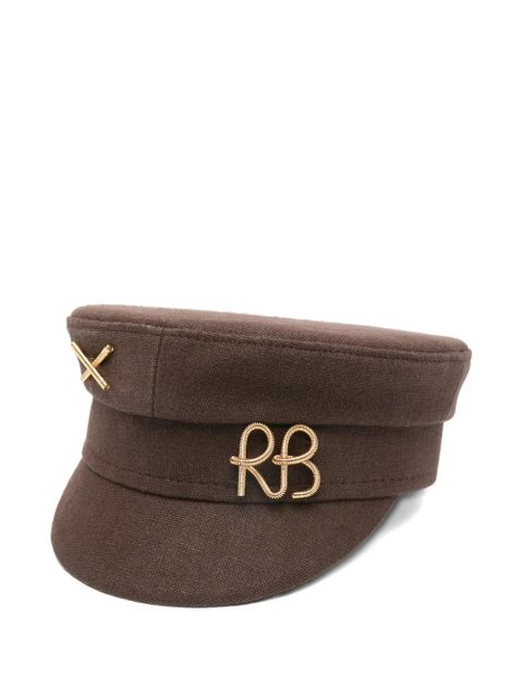 Ruslan Baginskiy logo-plaque baker hat - Brown - zdjęcie produktu nr 1