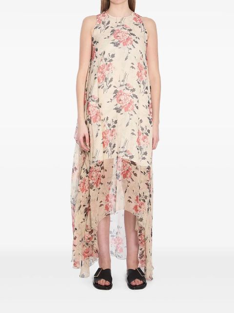 LOEWE silk maxi dress - Neutrals - zdjęcie produktu nr 1