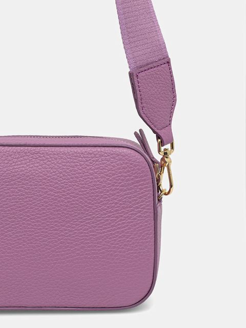 Coccinelle torebka skórzana kolor fioletowy E5 MN5 55 I1 01 - zdjęcie produktu nr 2