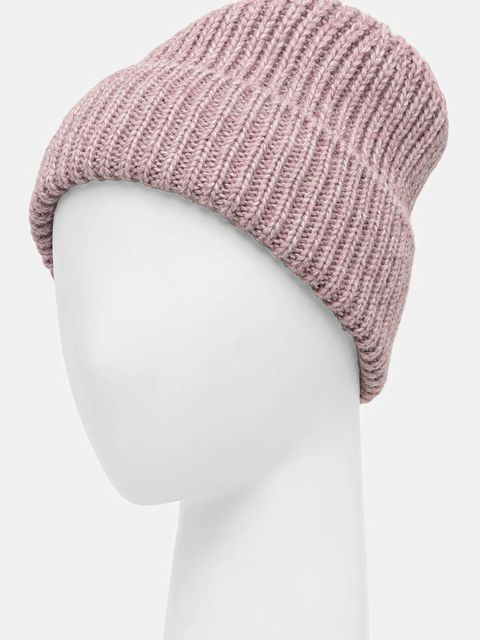 Answear.LAB czapka z wełną kolor fioletowy