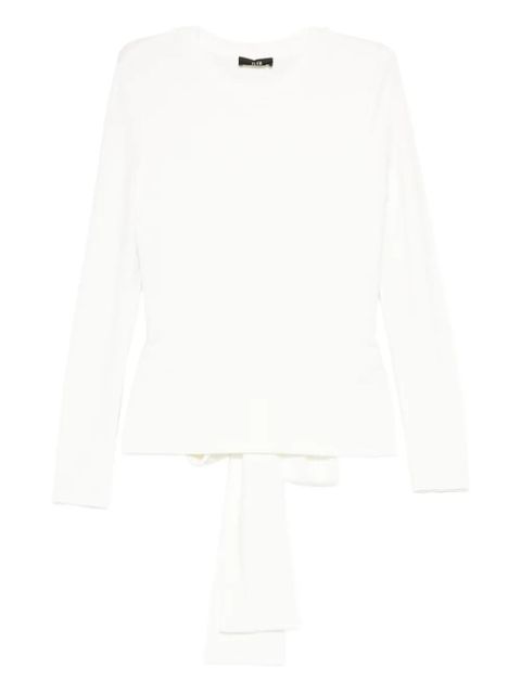 Eleh bow-embellished jumper - White - zdjęcie produktu nr 1
