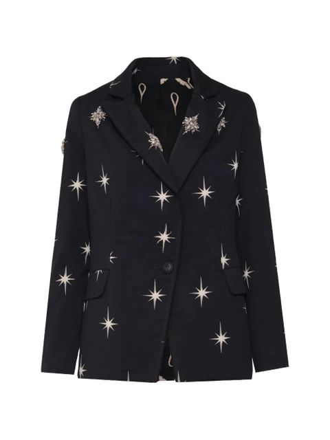 Johanna Ortiz star-embellishment blazer - Black - zdjęcie produktu nr 1