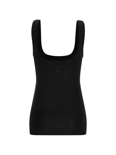 ENTIRE STUDIOS square neckline top - Black - zdjęcie produktu nr 2