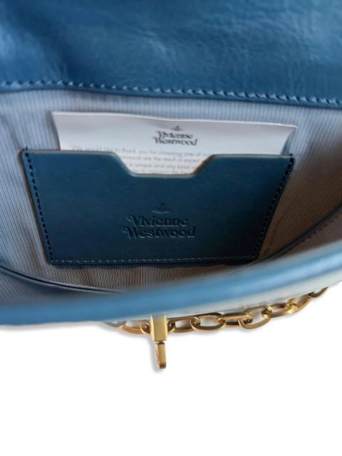 Vivienne Westwood chain tote bag - Blue
