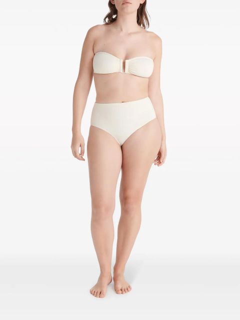 ERES Costa high-waisted bikini bottoms - White