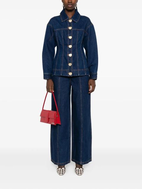 Aje Genesis buttoned panelled jeans - Blue - zdjęcie produktu nr 2