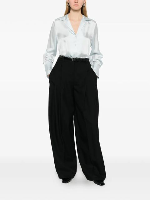 ANINE BING Bethany buttoned shirt - Blue