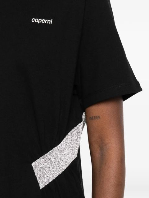 Coperni cotton T-shirt - Black