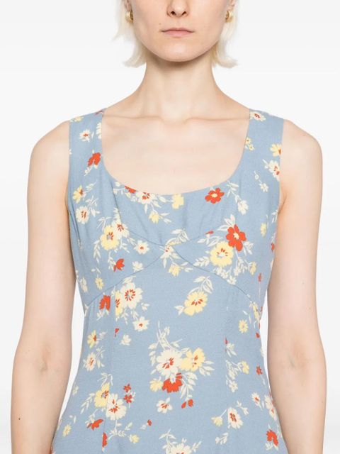 Reformation Cher dress - Blue - zdjęcie produktu nr 2