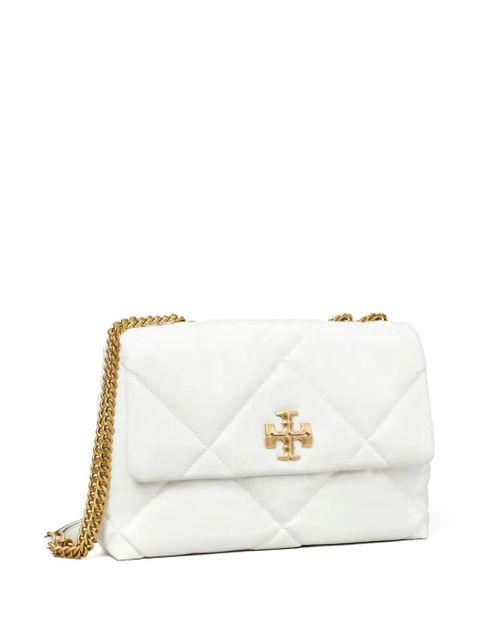 Tory Burch Kira diamond-quilted convertible shoulder bag - White