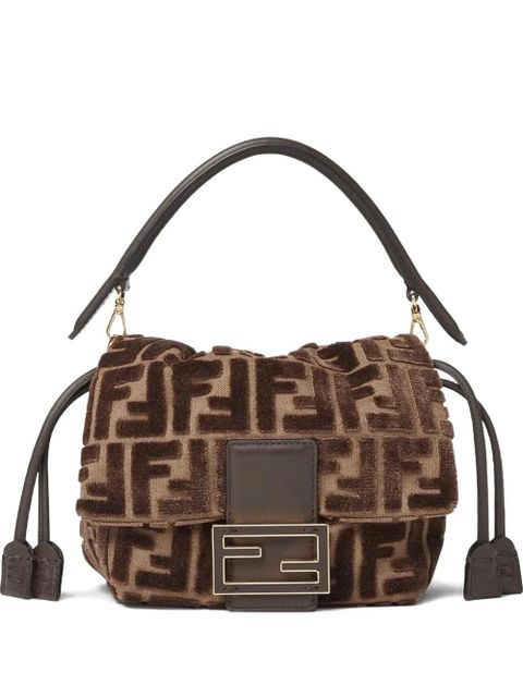 FENDI small Mamma Baguette tote bag - Brown - zdjęcie produktu nr 1