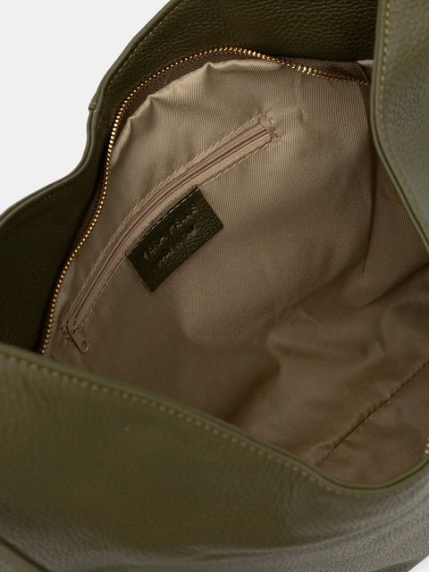 Answear.LAB torebka skórzana kolor zielony