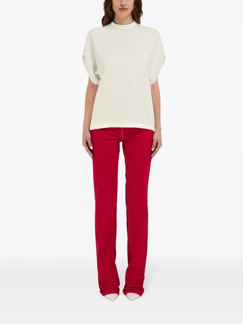 Ferragamo crew-neck T-shirt - White - zdjęcie produktu nr 2