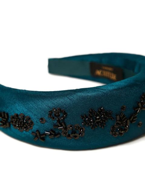 TWINSET beaded headband - Green