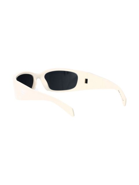Prada Eyewear shield sunglasses - White