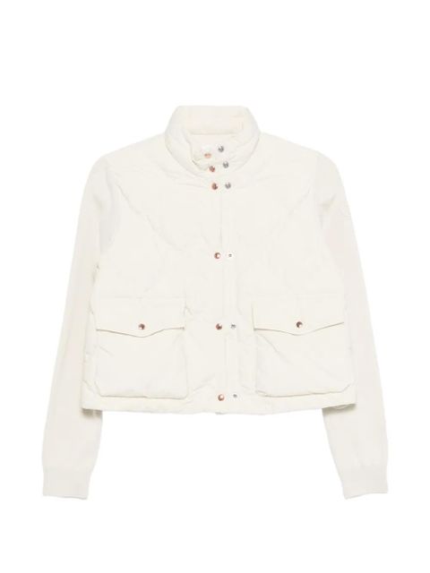 Moncler quilted pocketed jacket - Neutrals - zdjęcie produktu nr 1