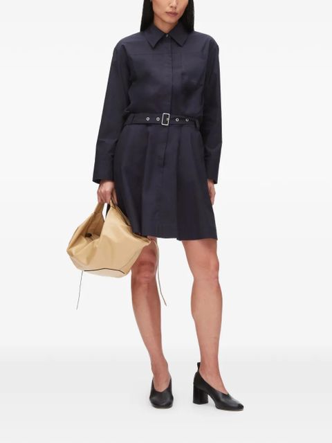 3.1 Phillip Lim belted collared mini dress - Blue - zdjęcie produktu nr 2