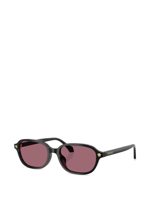 Versace Eyewear rectangle-frame sunglasses - Black - zdjęcie produktu nr 2