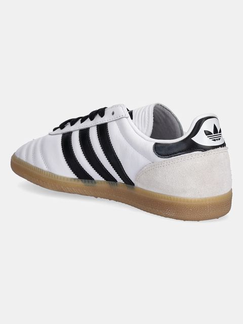 adidas Originals sneakersy skórzane Samba JP kolor biały JQ9055