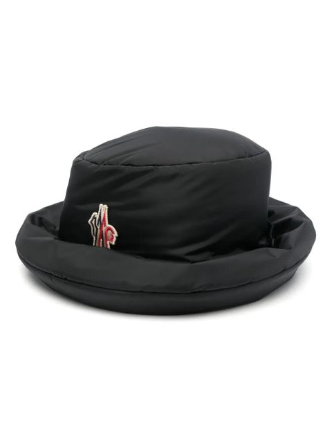 Moncler Grenoble padded bucket hat - Black - zdjęcie produktu nr 1