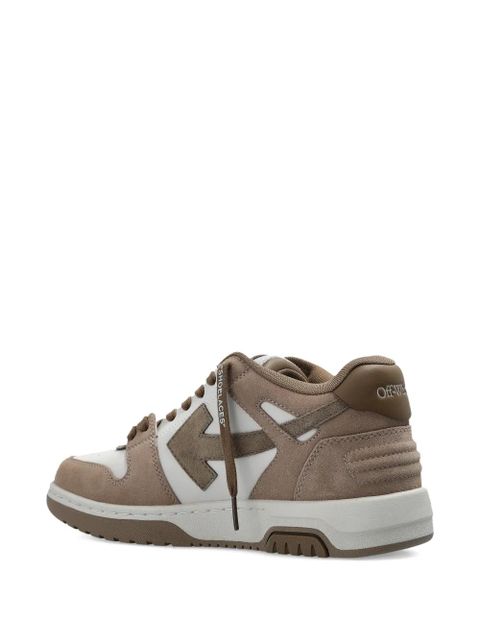 Off-White Out Of Office suede sneakers - Neutrals