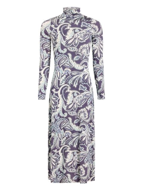 Marie Oliver Paxton paisley-print dress - Blue - zdjęcie produktu nr 1