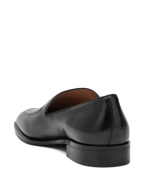 Miu Miu embossed loafers - Black