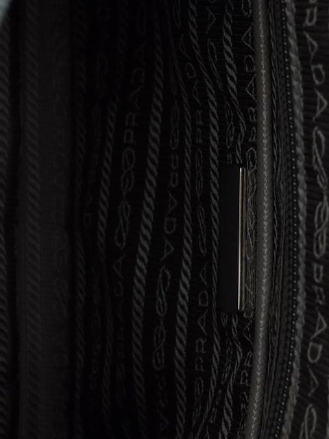 Prada logo-detail cross body bag - Grey