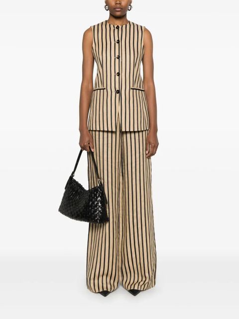 Max Mara Cestino palazzo pants - Neutrals - zdjęcie produktu nr 2