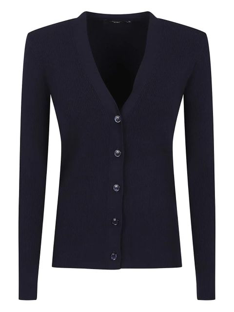 Weekend Max Mara ribbed cardigan - Blue - zdjęcie produktu nr 1