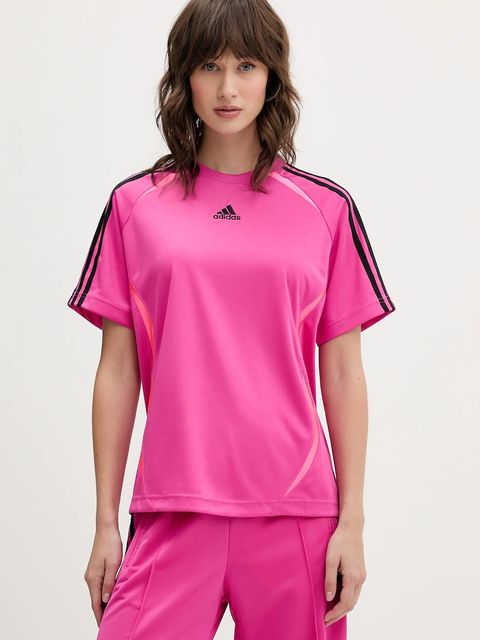 adidas Originals t-shirt Teamgeist damski kolor różowy JZ8271 - zdjęcie produktu nr 1