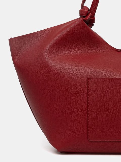 Dkny torebka PAULA COMMUTER TOTE kolor czerwony R42BAE48