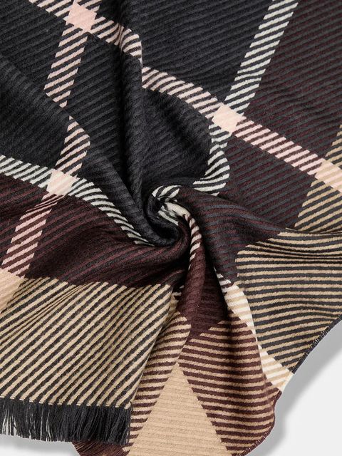 Barbour szalik damski kolor multicolor wzorzysty LSC0308 - zdjęcie produktu nr 2