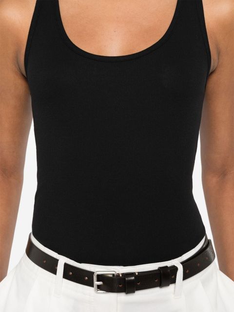 TOTEME ribbed tank top - Black