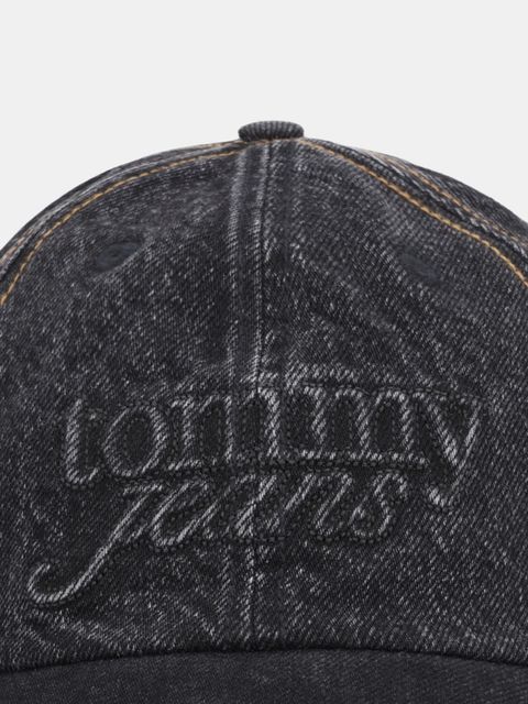 Tommy Jeans czapka z daszkiem jeansowa - zdjęcie produktu nr 1