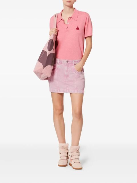 MARANT ÉTOILE Juana pocket mini skirt - Pink - zdjęcie produktu nr 2