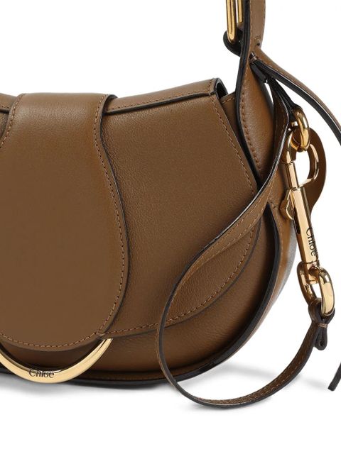 Chloé Ride sculpted shoulder bag - Brown