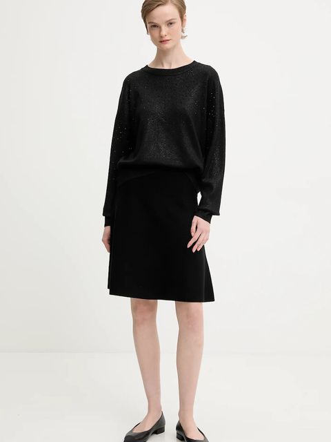 Dkny sweter SWEATERS damski kolor czarny lekki P5MSAY50
