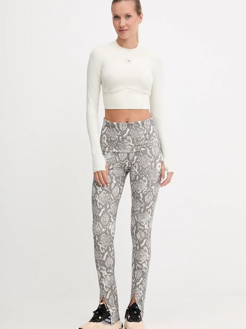 adidas by Stella McCartney longsleeve treningowy TruePurpose kolor beżowy JM1403 - zdjęcie produktu nr 2