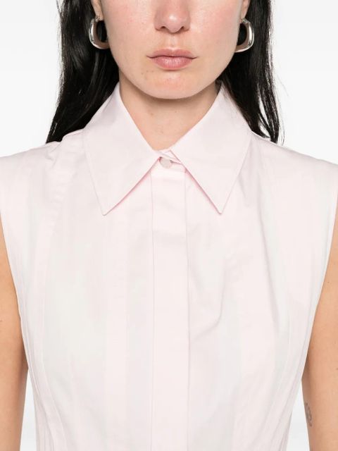 Sportmax Certosa pleated shirt - Pink