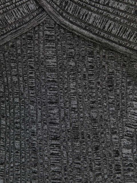 Moschino Jeans sukienka kolor szary midi dopasowana 0481.8201