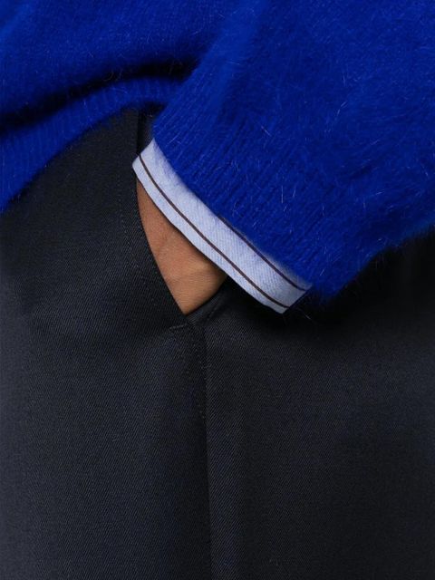 Max Mara high-waisted trousers - Blue