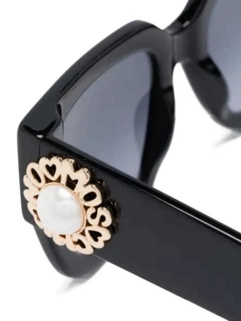 Moschino square-frame sunglasses - Black