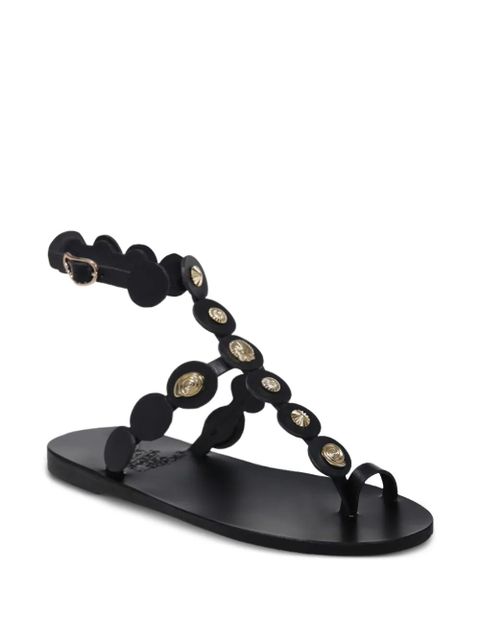Ancient Greek Sandals embellished buckle sandals - Black - zdjęcie produktu nr 2