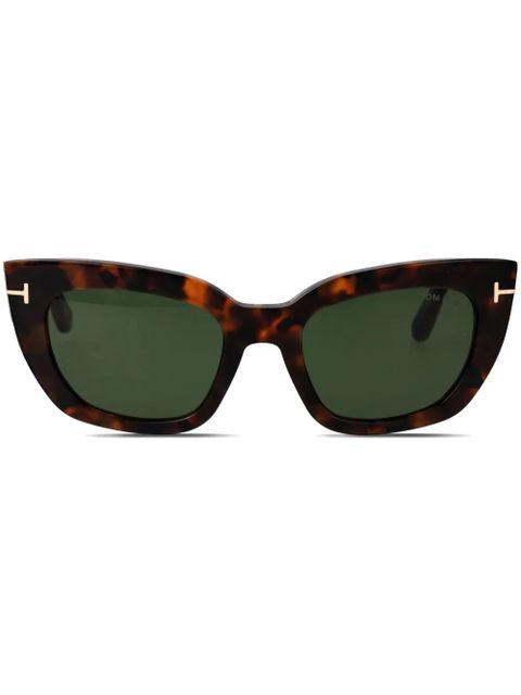 TOM FORD Eyewear rectangle-frame sunglasses - Brown - zdjęcie produktu nr 1