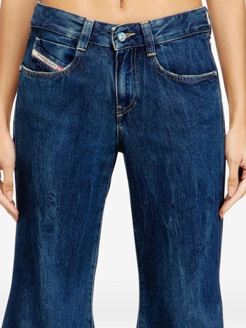 Diesel 1970 D-Bleess 09n61 flared low-waist jeans - Blue - zdjęcie produktu nr 1